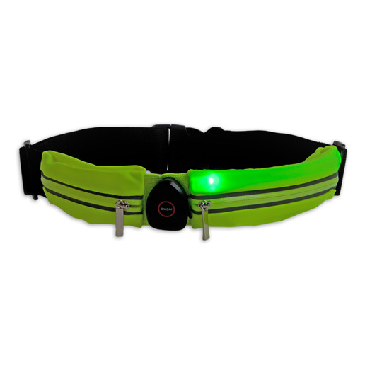 429020 LYNX Sac de taille / ceinture de course à LED réfléchissantes (double) USB