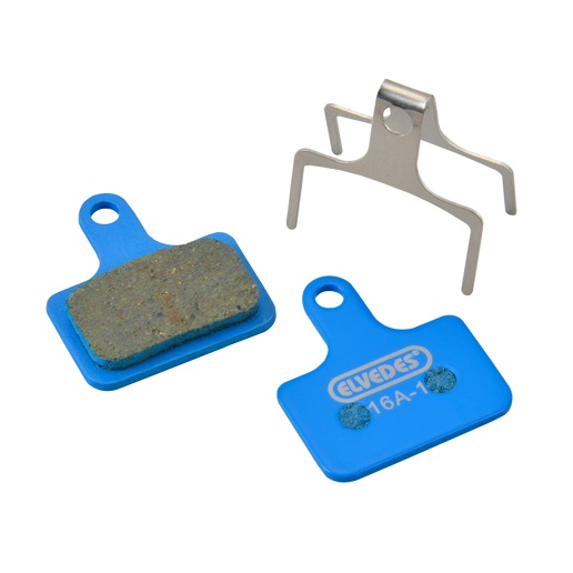 74.6907 ELVEDES Jeu de plaquettes de frein Organique Bleu
