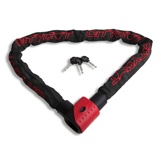 410335 CITYCAT Antivol à chaîne ART 3 120 cm x 10 mm