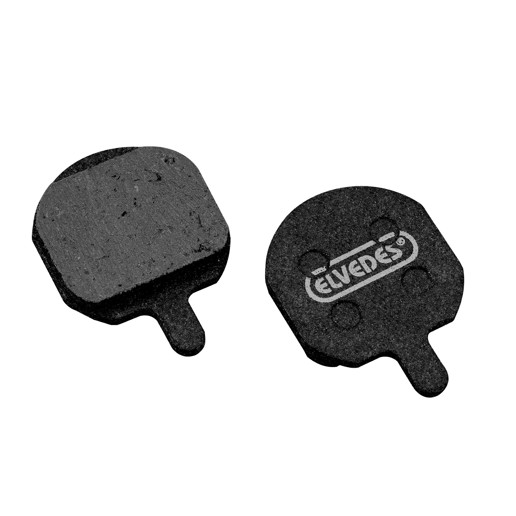 74.6862MC ELVEDES Jeu de plaquettes de frein à disque Metallic Carbon Noir