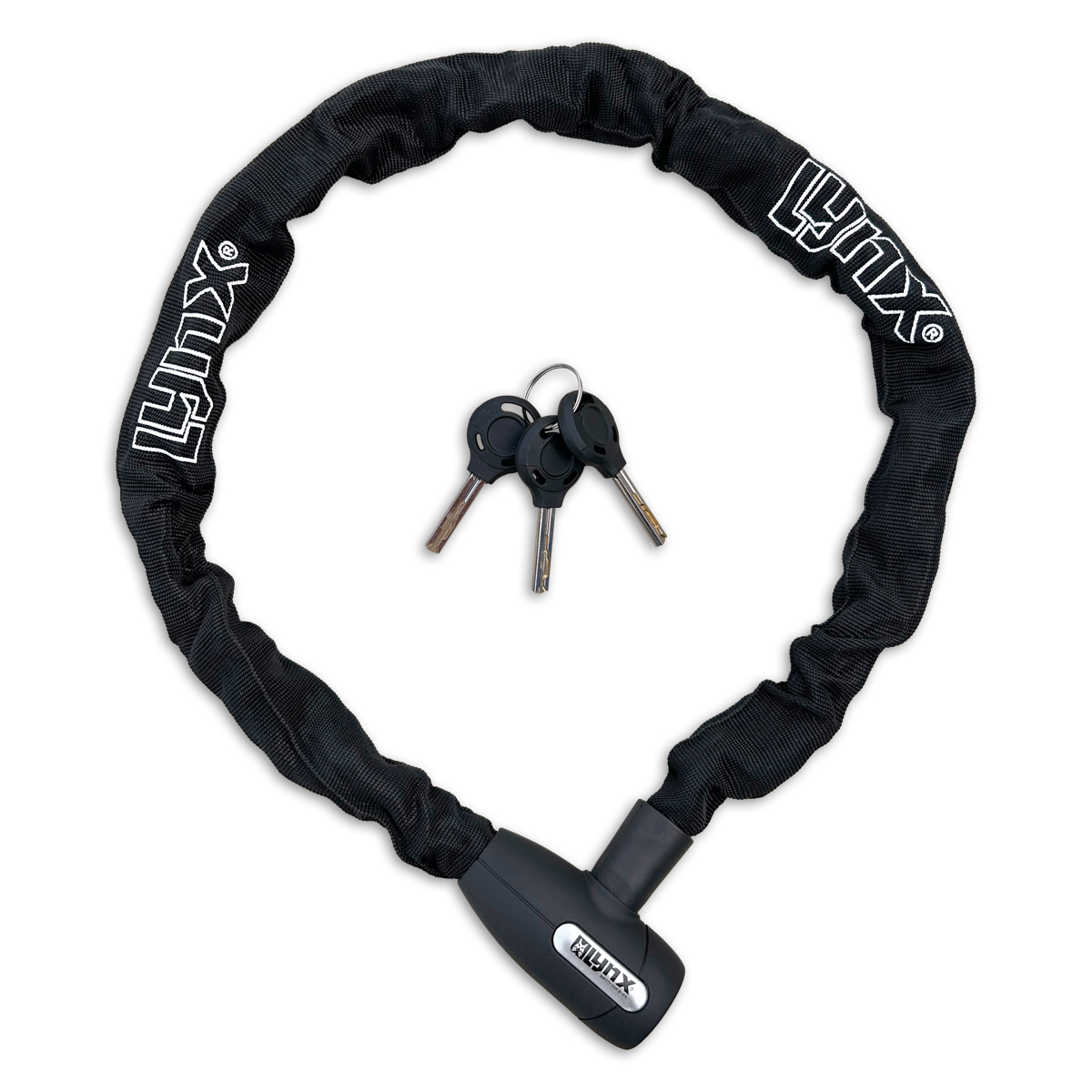 410330.110 LYNX Antivol á chaîne Cityline L 110	 110 cm x 8 mm