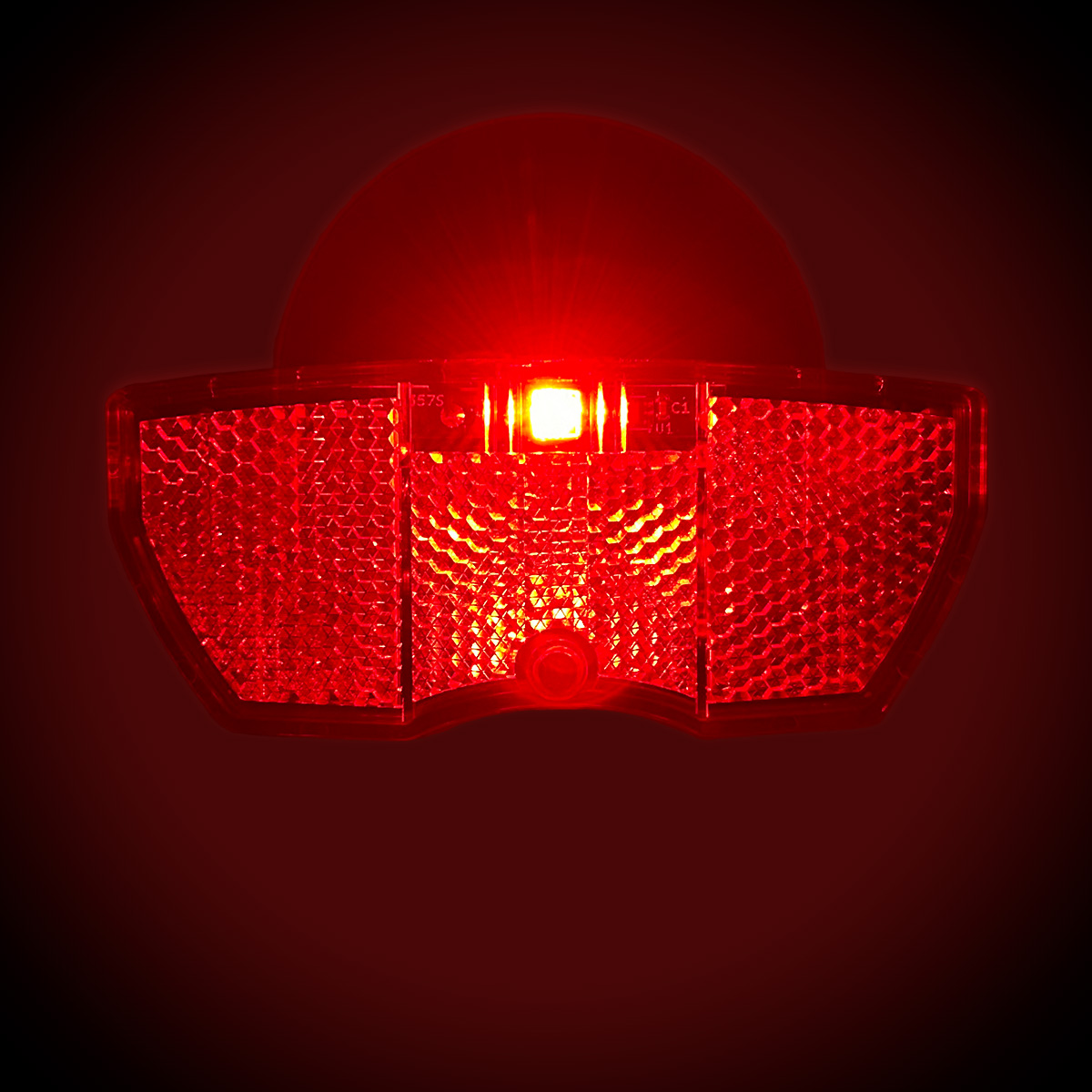 430258 LYNX Rear Light Small OEM <- 50-80 mm ->