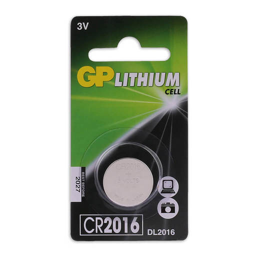 430970 GP CR2016 Lithium-knoopcel 3V 1PK