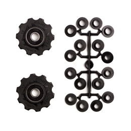 74.CP2017231 ELVEDES Jeu de galets de dérailleur 2 × 11 dents avec roulements étanches