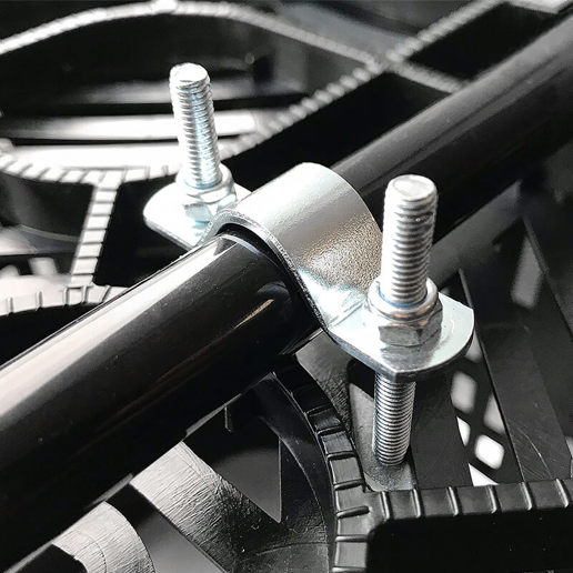 610899.3 LYNX Fietskrat montageset verzinkt