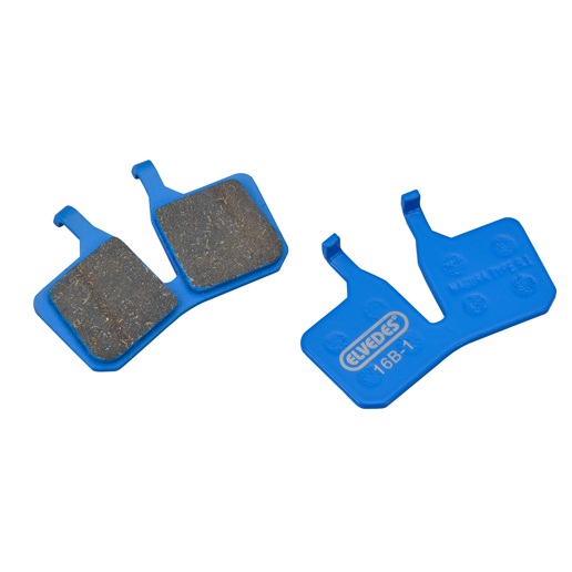 74.6902 ELVEDES Schijfremblokken Organisch Blauw set