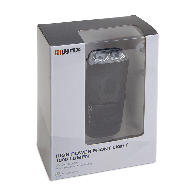 429743.F LYNX Front Light USB Beam 1000
