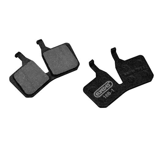 74.6902MC ELVEDES Jeu de plaquettes de frein à disque Metallic Carbon Noir