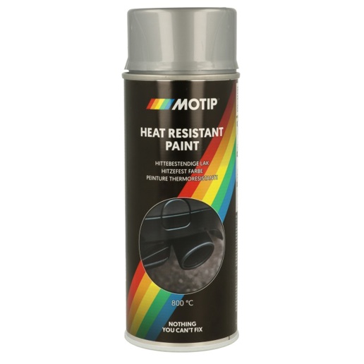 514032 MOTIP Peinture haute température argentée  400 ml