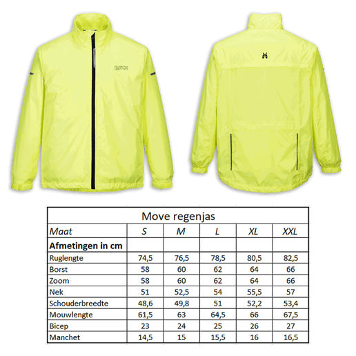 610950.20.M LYNX Veste de sport / Veste de pluie Move M 76.5 x 60 x 60 cm
