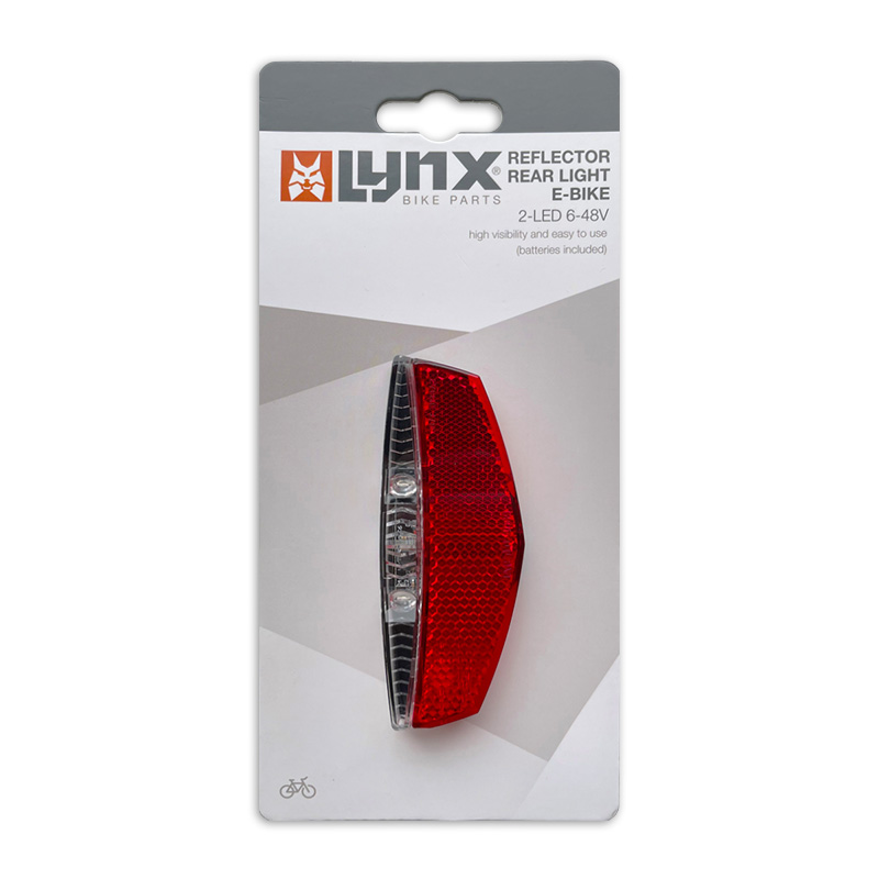 429277 LYNX Achterlicht E-bike <- 50-80 mm ->