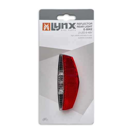 429277 LYNX Achterlicht E-bike <- 50-80 mm ->
