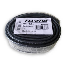 390755 REXWAY Chambre à Air 28 pouces DV 32/42-609/635 (28 x 1 5/8 x 1 3/8)