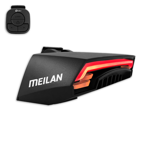 427130 MEILAN Feu arrière laser avec télécommande USB X5