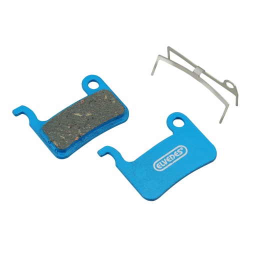 74.6859 ELVEDES Schijfremblokken Organisch Blauw set