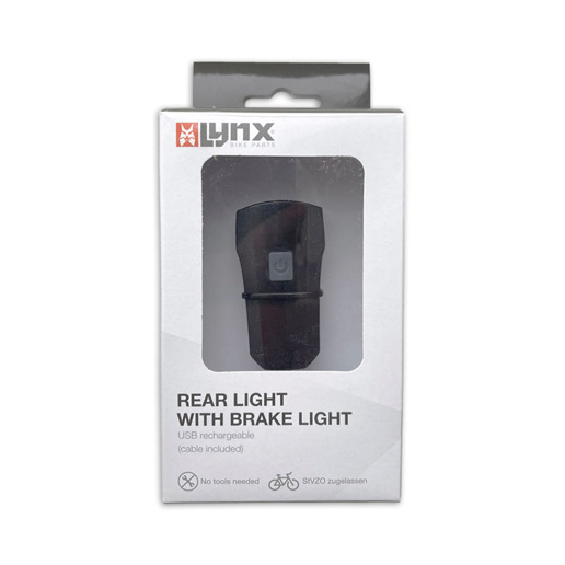 429745.R LYNX Achterlicht USB met remlicht functie