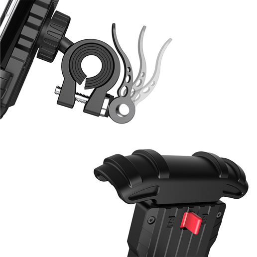 440763 LAMICALL Universele telefoonhouder Claw BM02 Ø <- 15 - 30 mm ->