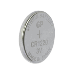 430965 GP CR1220 Lithium Pile Bouton 3V 1PK