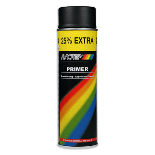 514052 MOTIP Primer zwart 500 ml