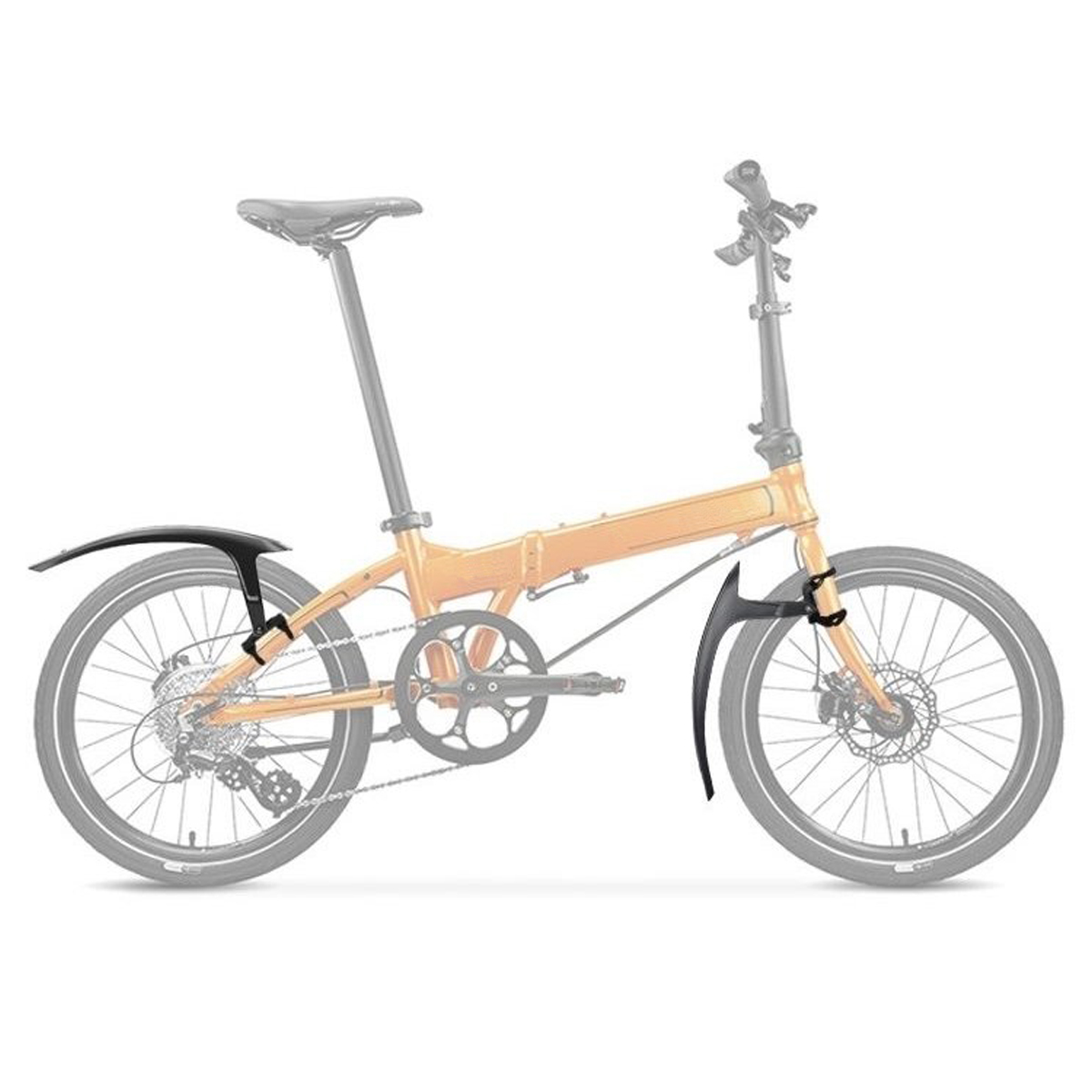 440025 LYNX Schutzblechset Klapprad 20 - 24 Inch