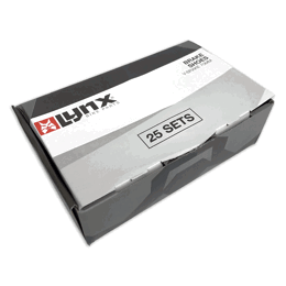 440815.BOX LYNX V-brake remschoenen 72 mm 25 sets  72 mm