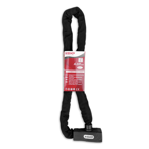 410340 SXP Antivol à chaîne avec alarme ART 2 120 cm x 8.5 mm