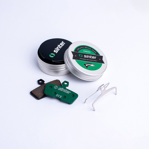 73.013063 SINTER Jeu de plaquettes de frein à disque 013 Race Vert