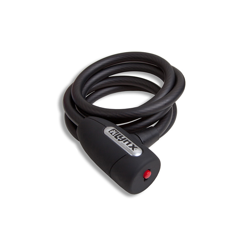 410070 LYNX Coil cable lock 150 cm x 10 mm